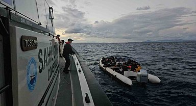 Aydın'da 23 düzensiz göçmen kurtarıldı
