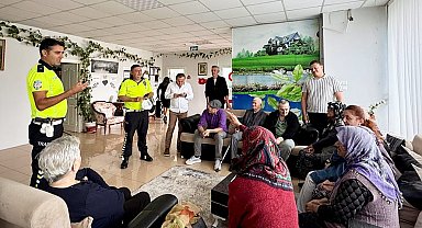 Aydın'da yaşlı çınarlara trafik eğitimi
