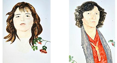 Aynı gülün yanında adlı kişisel resim sergisi yayında