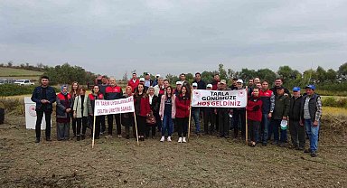 Babaeski'de Çeltik Tarla Günü etkinliği düzenlendi