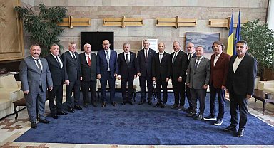 Bakan Bolat, ARICE Başkanı Frunzulica ile bir araya geldi