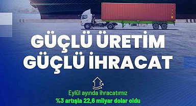 Bakan Kacır: "200 milyar doları aşan ihracatımız, yıllıklandırılmış bazda 269,7 milyar dolara erişti"