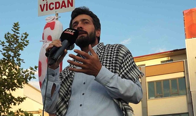 Balıkesir'de yüzlerce kişi Filistin'e destek için yürüdü