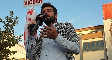 Balıkesir'de yüzlerce kişi Filistin'e destek için yürüdü