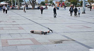 Bandırma'da e-scooter sorunu büyüyor
