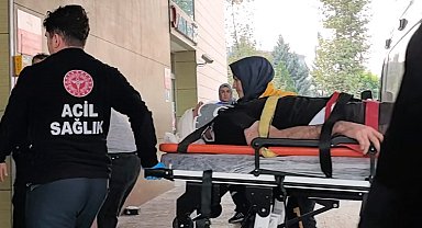 Başına makine çarpan işçi kanlar içinde kaldı