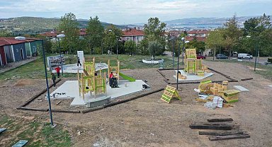 Başiskele'de yeni çocuk parkı yapılıyor