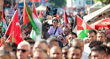 Başkan Alemdar'dan pazar günü için önemli çağrı: "Kalbi Gazze ile atan herkesi bekliyoruz"