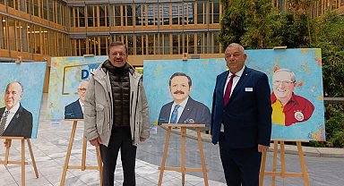 Başkan Bıyık, Türk ve Alman iş insanları yer aldı