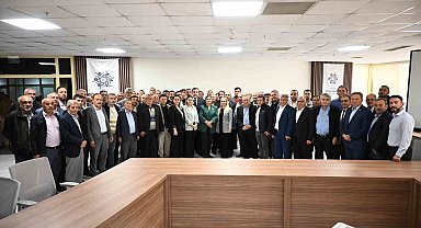 Başkan Çerçioğlu, Nazillili muhtarlar ile bir araya geldi