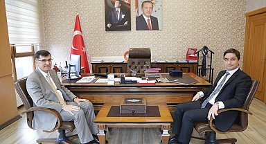 Başkan Eyüp Kahveci'den protokol ziyaretleri