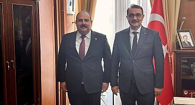 Başkan Hamamcı, Milletvekili Dönmez'i ziyaret etti