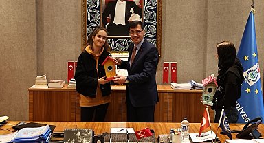 Başkan Kahveci, özel eğitim öğrencilerini ağırladı