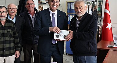 Başkan Kahveci'den Arı Yetiştiricileri Birliği'ne ziyaret