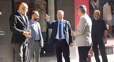 Başkan Kurnaz: "Gazi Caddesi daha modern ve daha aydınlık bir görünüme kavuşacak"