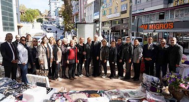 Başkan Subaşı'ndan üreten kadınlara destek