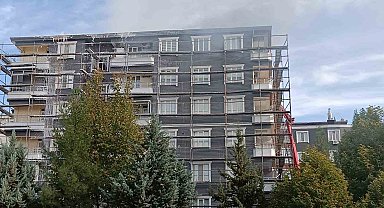 Batman'da çatı katında korkutan yangın