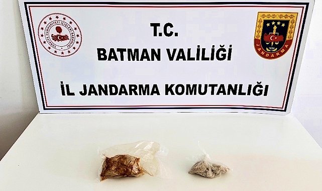 Batman'da jandarmadan 34 milyon liralık uyuşturucu darbesi