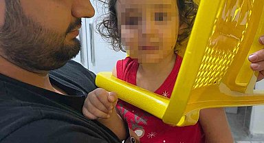 Batman'da kafası plastik sandalyeye sıkışan çocuğu itfaiye ekipleri kurtardı