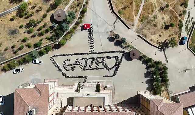 Batman'da öğrencilerden Gazze'ye anlamlı destek