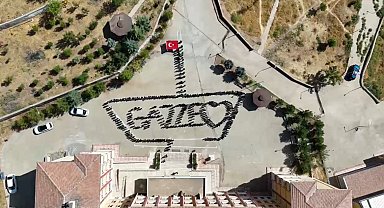 Batman'da öğrencilerden Gazze'ye anlamlı destek