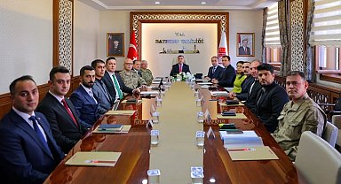 Bayburt'ta Genişletilmiş İl Güvenlik ve Asayiş Koordinasyon Toplantısı yapıldı