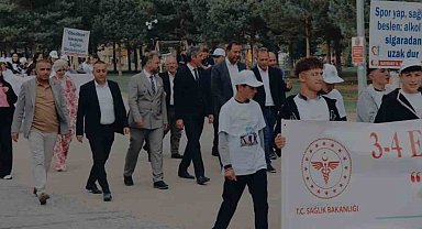 Bayburt'ta sağlıklı yaşam için adım attılar