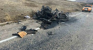 Bayburt'ta trafik kazası: 1 ölü