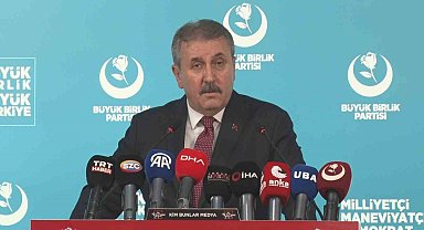 BBP Genel Başkanı Destici, ABD'nin Gazze Planı'nı değerlendirdi