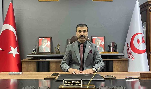 BBP Karabük İl Başkanı Kesgin: "Karabük için taşı sırtlanma gayesiyle yola çıktık"