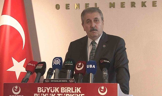 BBP lideri Destici: "Katil gruplarından en acımasızı Netanyahu'dur"