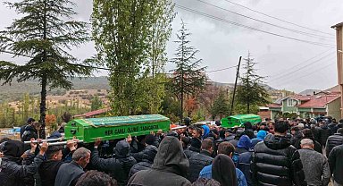 Belçika'da ölen gurbetçi gençler toprağa verildi