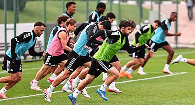 Beşiktaş kondisyon ve taktik çalıştı