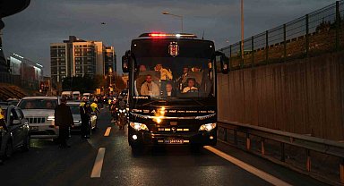 Beşiktaş, RAMS Park'a ulaştı