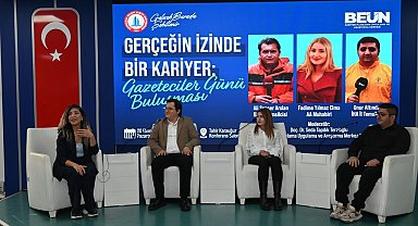 BEUN'da Gazeteciler Günü Buluşması paneli düzenlendi