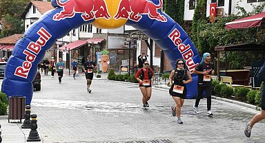 Beypazarı'nda Uluslararası Ultra Trail koşusunun ilk günü tamamlandı
