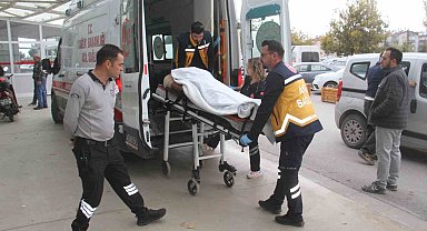 Beyşehir'de inşaattan düşen işçi yaralandı