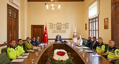 Bilecik Valisi Sözer, 'Karayolu trafik güvenliği' toplantısına katıldı