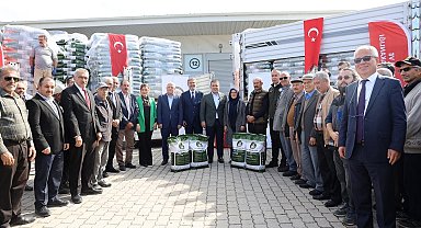 Bilecik'te çiftçilere 508 ton buğday tohumu desteği