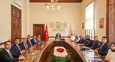 Bilecik'te İl Asayiş ve Güvenlik toplantısı yapıldı