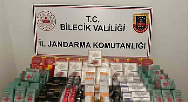 Bilecik'te kaçakçılık operasyonu