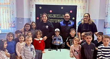 Bilecik'te miniklere polis mesleği ve 112 eğitimi