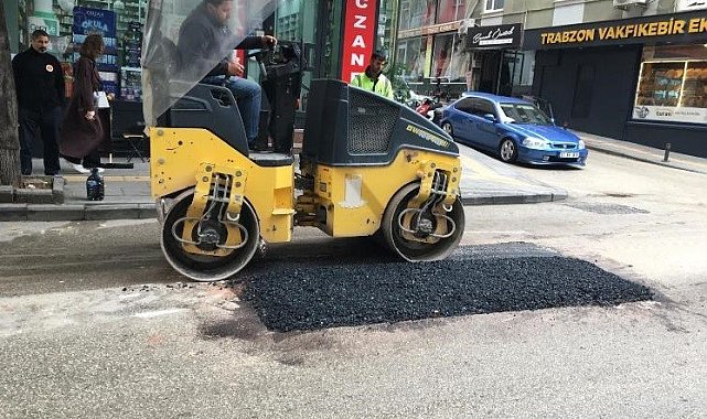 Bilecik'te onlarca noktada asfalt yama çalışması yapıldı