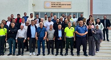 Bilecik'te servis şoförlerine öğrenci güvenliği eğitimi