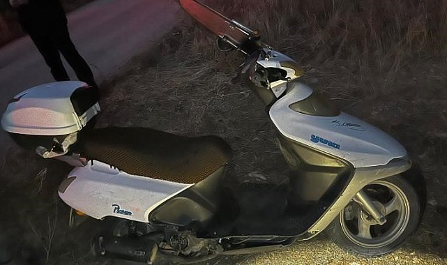 Bilecik'te seyir halinde kontrolden çıkan motosiklet devrildi, sürücüsü yaralandı