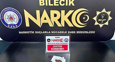 Bilecik'te uyuşturucu operasyonu: 1 kişi gözaltında