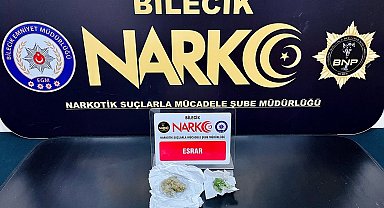 Bilecik'te uyuşturucu operasyonu: 2 şüpheli yakalandı