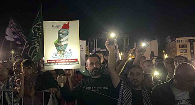 Bingöl'de Filistin'e destek yürüyüşü