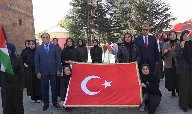 Bitlis'teki okullarda Filistin için farkındalık etkinliği düzenlendi