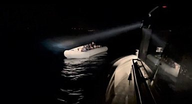 Bodrum'da 33 düzensiz göçmen yakalandı, 21'i kurtarıldı